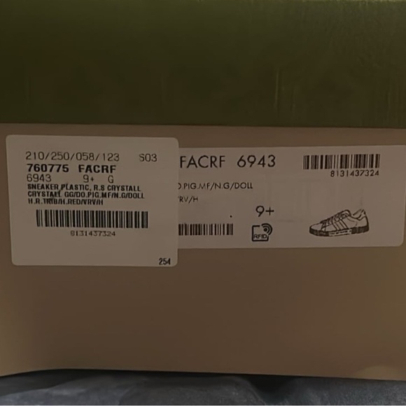 Gucci Ace GG Crystal Canvas for Men’s - Picture 12 of 12